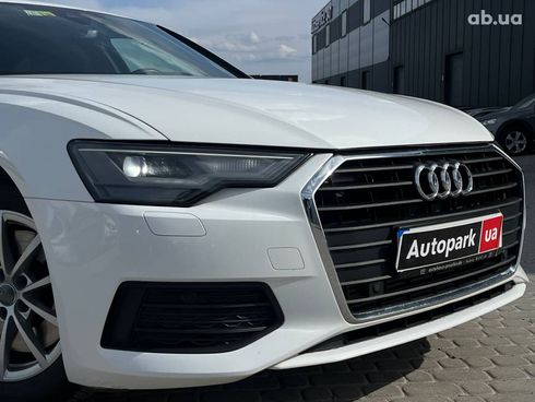 Audi A6 2019 белый - фото 3