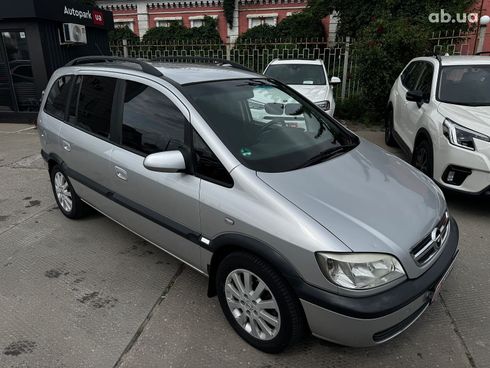 Opel Zafira 2004 серый - фото 8