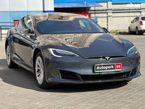 Tesla Model S 2017 серый - фото 5