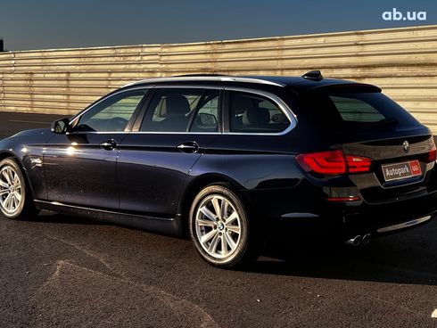 BMW 5 серия 2012 синий - фото 20