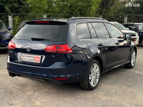 Volkswagen Golf 2015 синий - фото 6