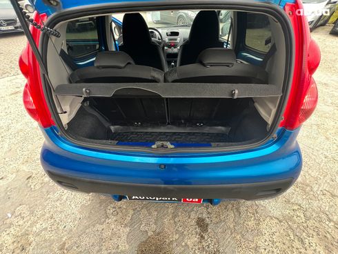 Peugeot 107 2011 синий - фото 26