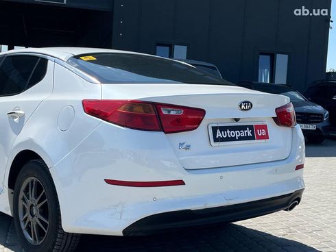 Kia K5 2014 белый - фото 9