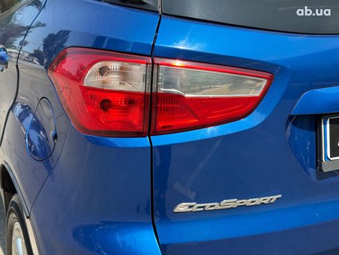 Ford EcoSport 2018 синий - фото 10