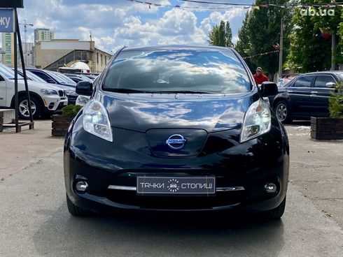 Nissan Leaf 2014 черный - фото 2