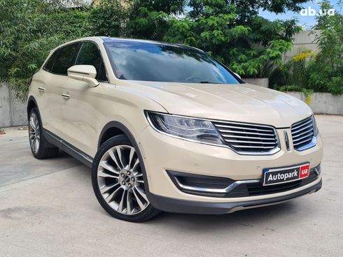 Lincoln MKX 2015 бежевый - фото 26