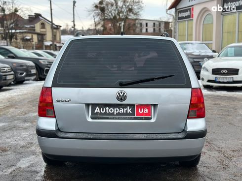 Volkswagen Golf 2002 серый - фото 11