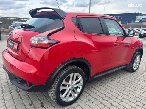 Nissan Juke 2016 красный - фото 7