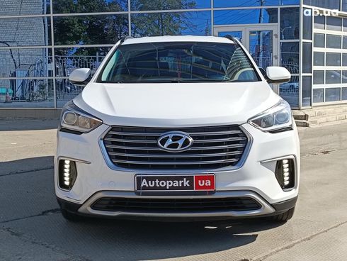 Hyundai Santa Fe 2016 белый - фото 2