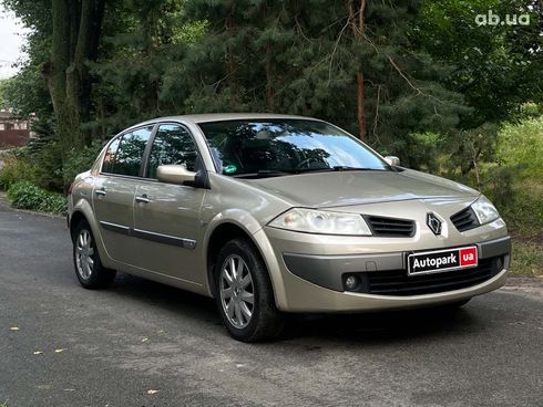 Renault Megane 2006 бежевый - фото 3