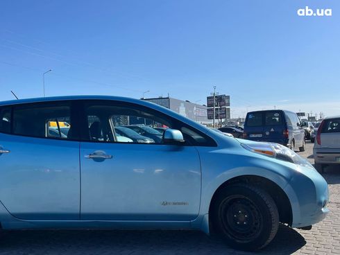 Nissan Leaf 2014 синий - фото 4