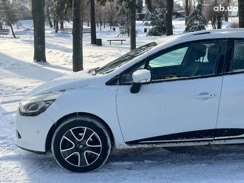 Renault Clio 2016 белый - фото 6
