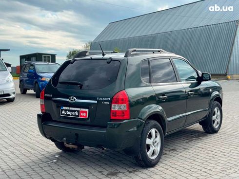 Hyundai Tucson 2008 зеленый - фото 4