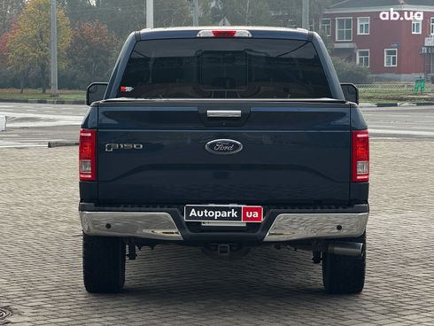 Ford f-150 2016 синий - фото 6