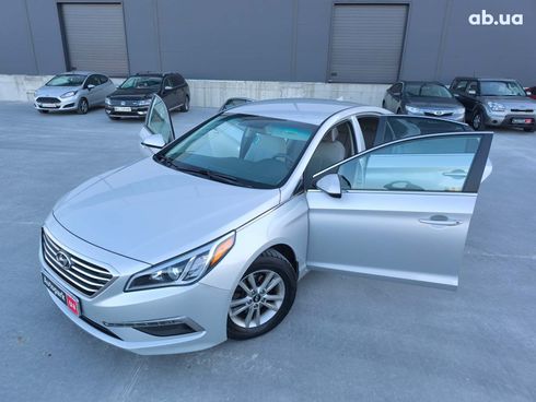 Hyundai Sonata 2015 серый - фото 14