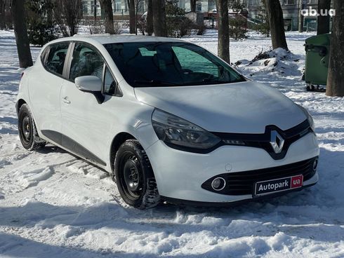 Renault Clio 2015 белый - фото 3