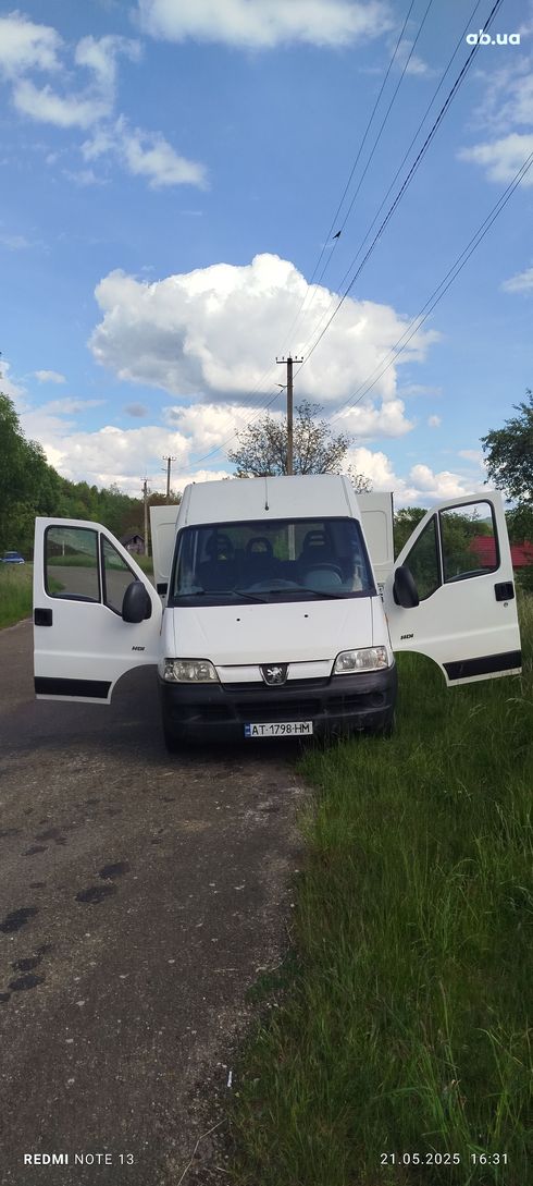 Peugeot Boxer 2005 белый - фото 3