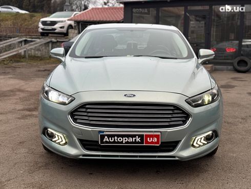 Ford Fusion 2013 синий - фото 2