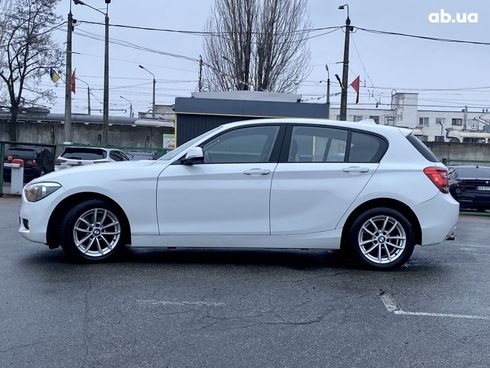 BMW 1 серия 2012 белый - фото 9