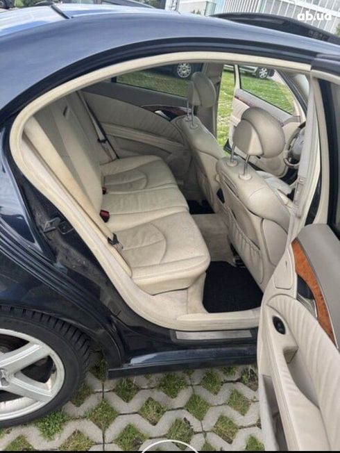 Mercedes-Benz E-Класс 2004 синий - фото 4