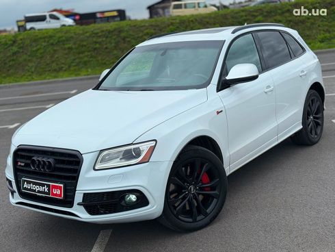 Audi SQ5 2014 белый - фото 4
