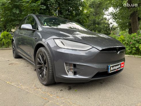 Tesla Model X 2018 серый - фото 4