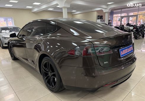 Tesla Model S 2013 коричневый - фото 8