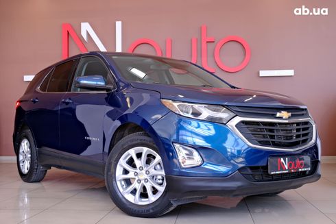 Chevrolet Equinox 2020 синий - фото 4