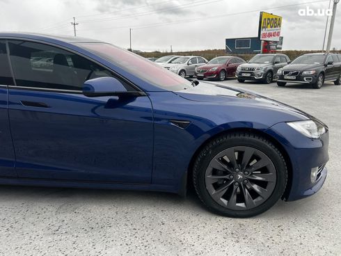 Tesla Model S 2019 синий - фото 5