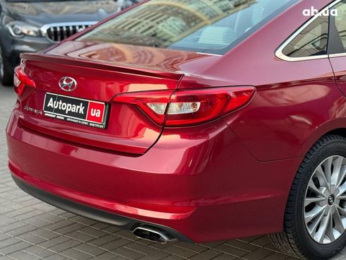 Hyundai Sonata 2014 красный - фото 8