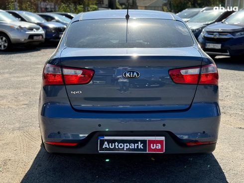 Kia Rio 2015 синий - фото 7