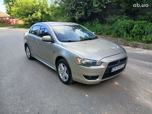 Mitsubishi Lancer 2008 золотистый - фото 2