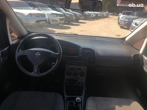 Opel Zafira 2003 серый - фото 31