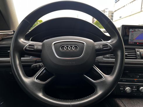 Audi A6 2017 серый - фото 24