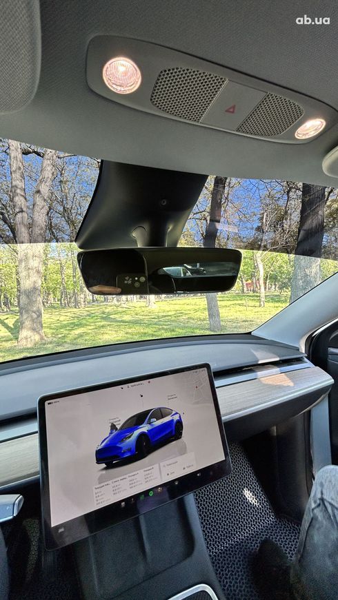 Tesla Model Y 2023 белый - фото 12