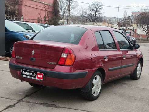 Renault Clio 2002 красный - фото 8