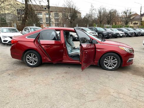 Hyundai Sonata 2015 красный - фото 50