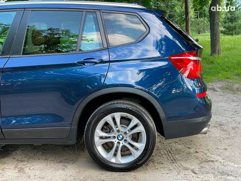 BMW X3 2016 синий - фото 15