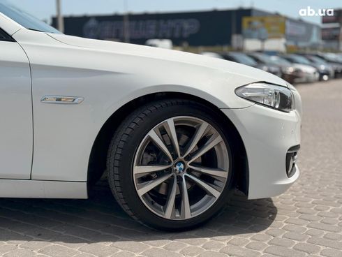 BMW 5 серия 2016 белый - фото 6