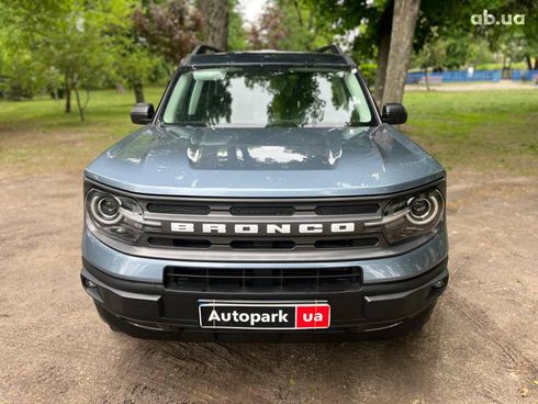 Ford Bronco 2021 синий - фото 4