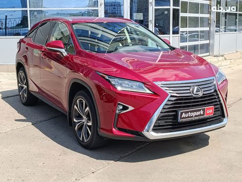 Lexus RX 2017 красный - фото 7