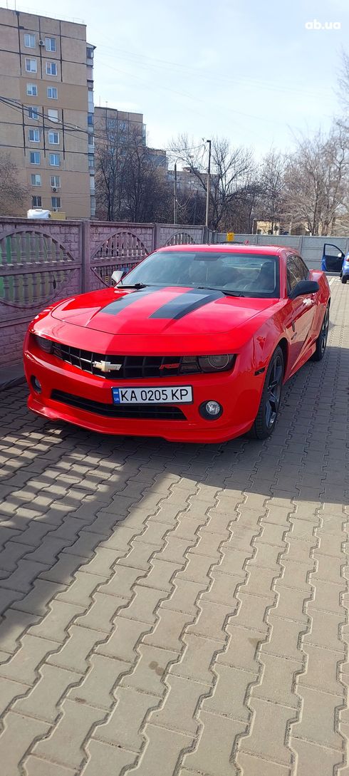 Chevrolet Camaro 2013 красный - фото 6