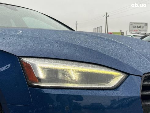 Audi A5 2018 синий - фото 12