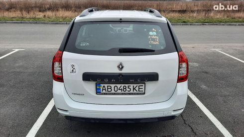Renault Logan MCV 2019 белый - фото 11