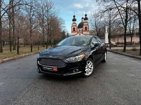 Ford Fusion 2014 черный - фото 2