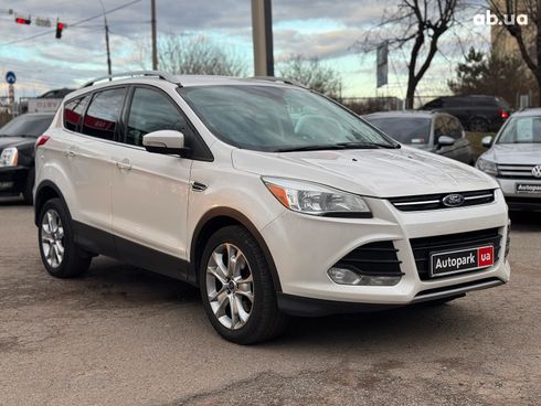 Ford Escape 2015 белый - фото 28