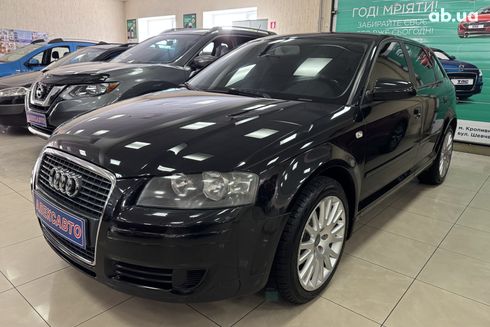 Audi A3 2006 черный - фото 5