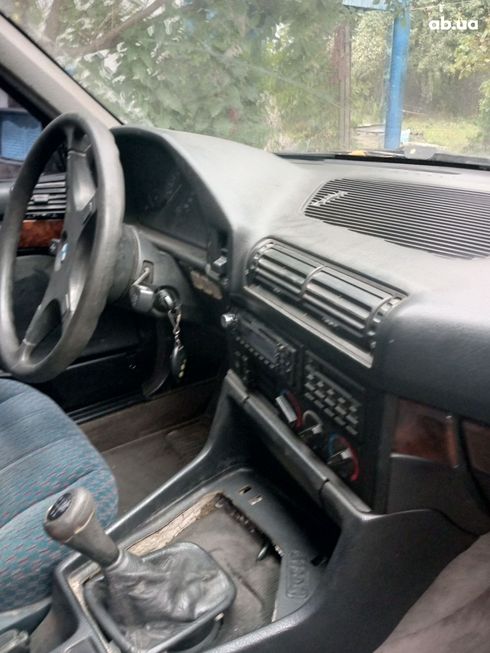 BMW 5 серия 1988 черный - фото 6