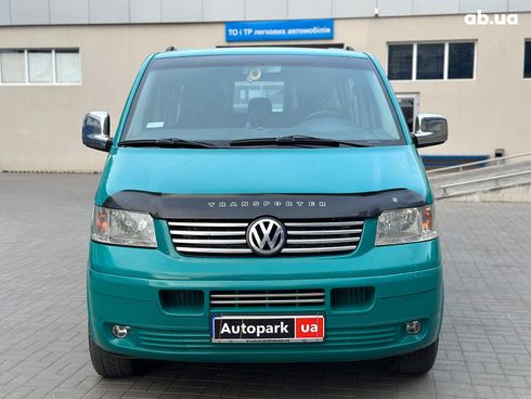 Volkswagen t5 2008 зеленый - фото 2