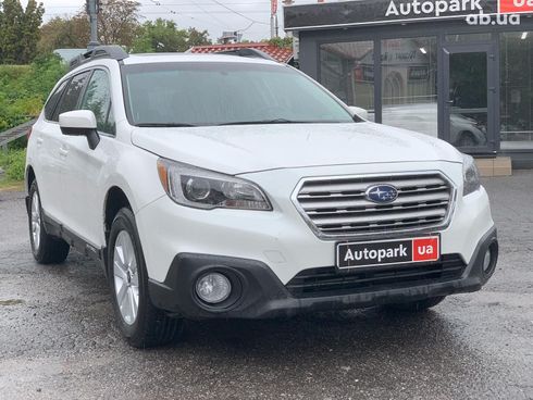 Subaru Outback 2017 белый - фото 3